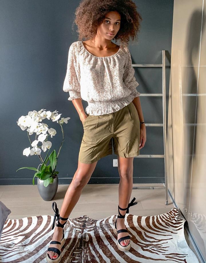 Vila Shorts In Green