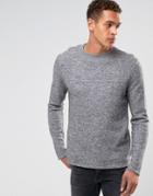Bellfield Felt Sweatshirt - Gray