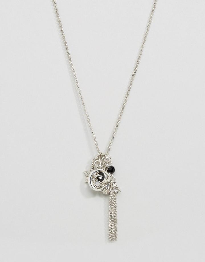 Asos Interchangeable Charm Necklace - Multi