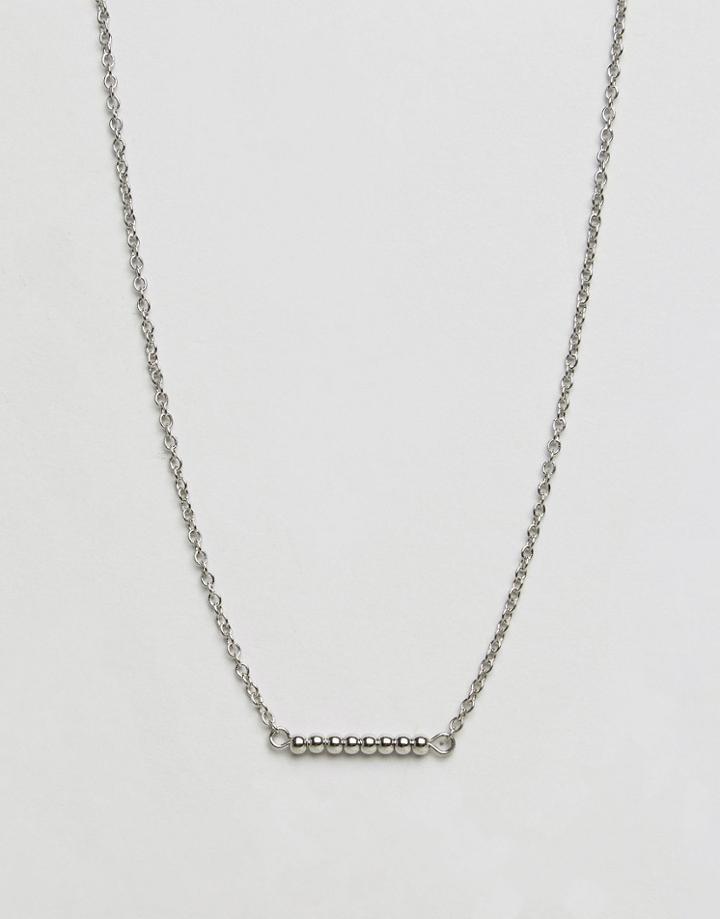 Pieces Silver Galine Necklace - Silver