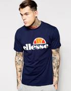 Ellesse T-shirt With Classic Logo - Navy