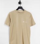 Berghaus Heritage Front And Back Logo T-shirt In Beige Exclusive At Asos-brown