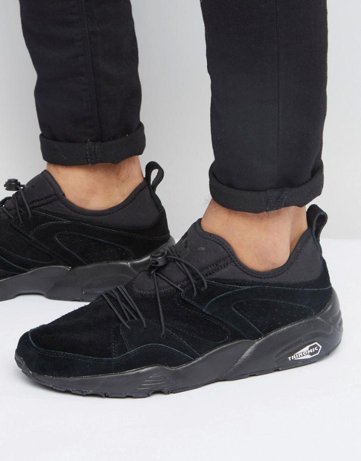 Puma Blaze Of Glory Soft Sneakers In Black 36010106 - Black