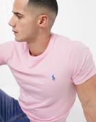 Polo Ralph Lauren T-shirt In Pink With Logo