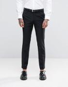 Farah Willis Twill Suit Pant - Black