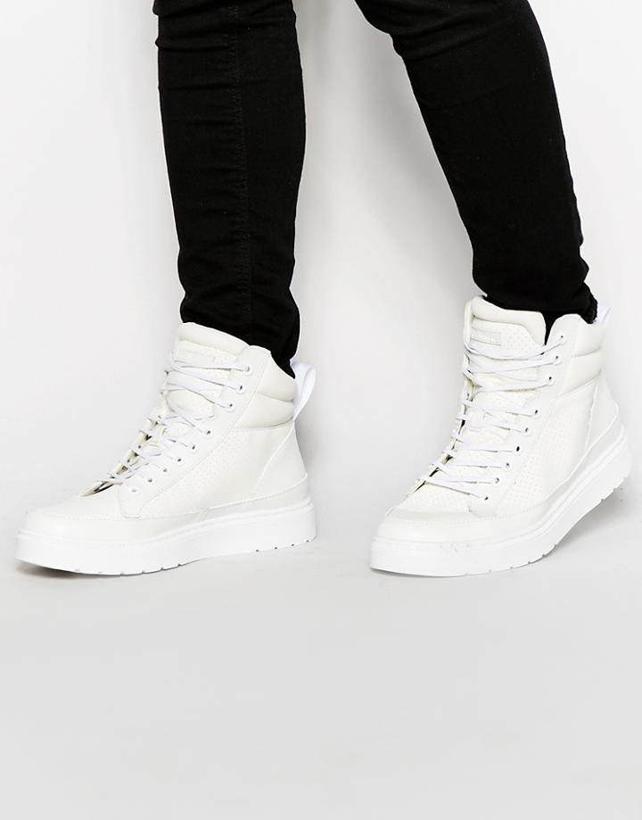 Dr Martens Lamar White Sneakers - White