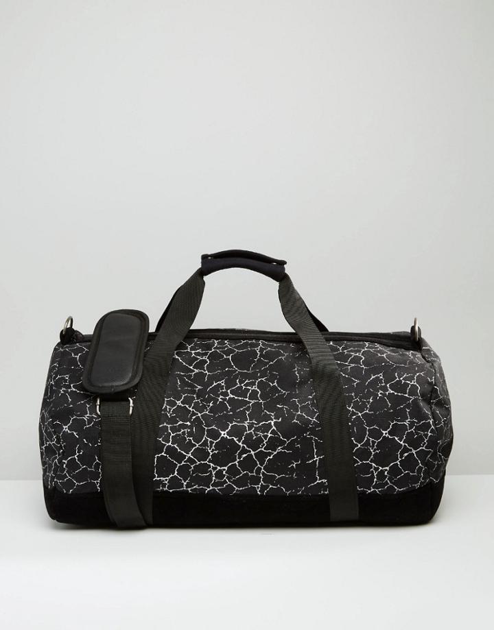 Mi-pac Cracked Barrel Bag In Black - Black