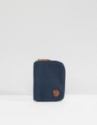 Fjallraven Zip Wallet In Navy - Navy