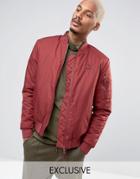 Puma Padded Bomber Jacket In Red 57445801 - Red