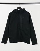 Nike Premium Essentials Winterized Zip-up Hooded Jacket In Black