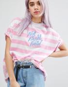 Lazy Oaf Not Right Now T-shirt - Multi