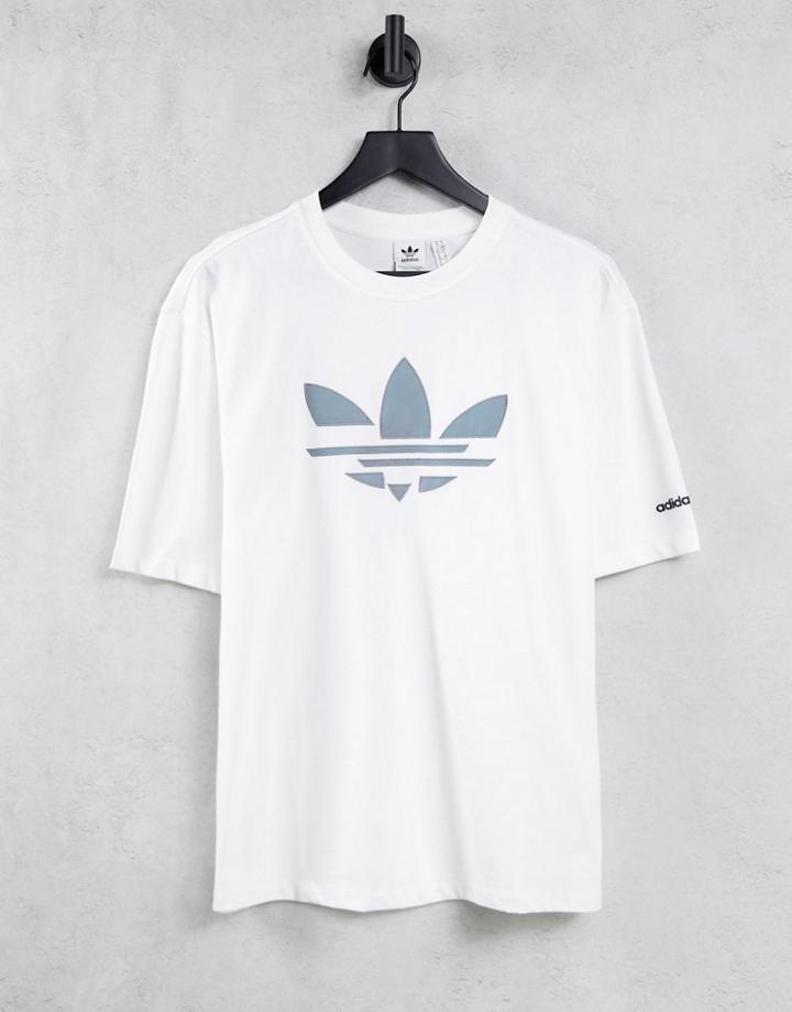 Adidas Originals Adicolor Bold T-shirt In White