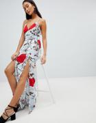 Parisian Floral Maxi Dress - Multi