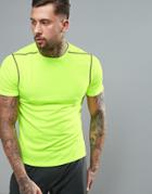 New Look Sport Fluorescent T-shirt In Yellow - Yellow