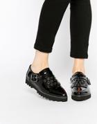 Asos Miami Flat Shoes - Black