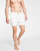 Asos Design Two Mile Jersey Lounge Short In Gray-grey