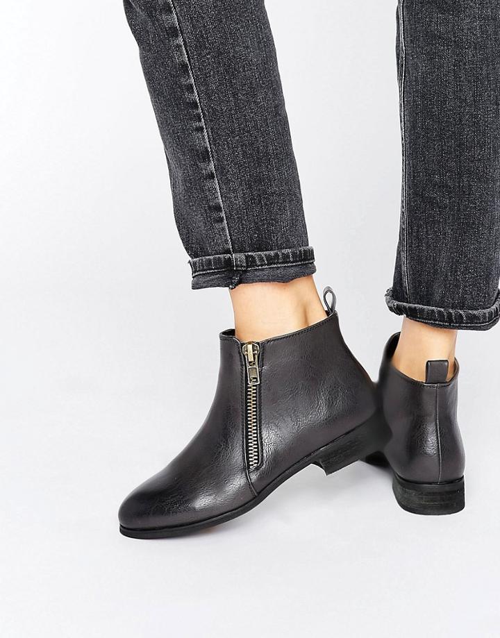 Miss Kg Joel Side Zip Boot - Black