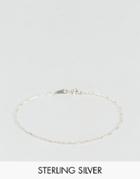 Designb Chain Bracelet In Sterling Silver Exclusive To Asos - Silver