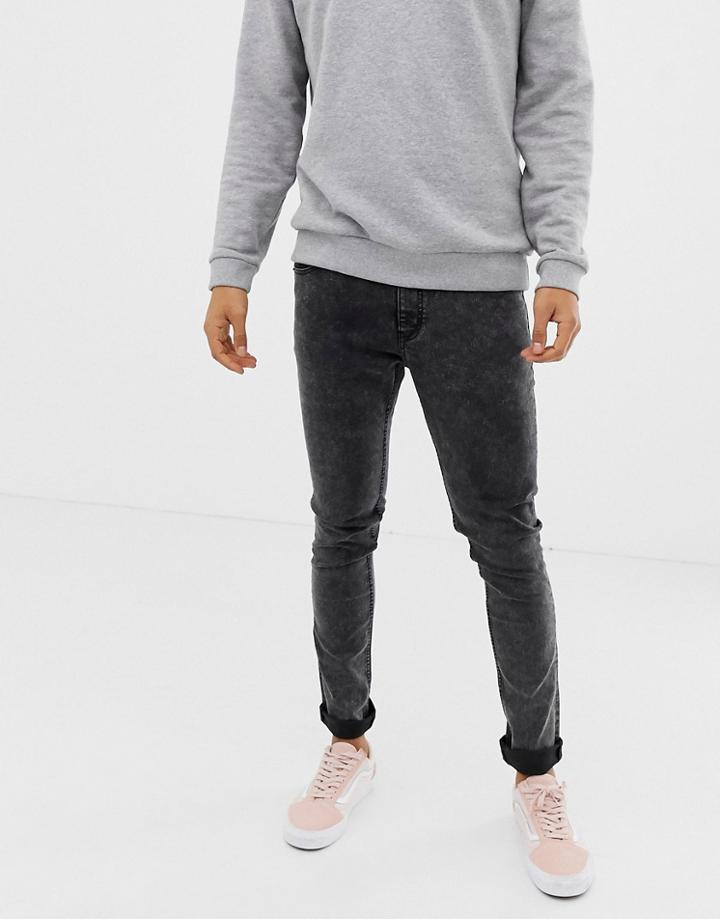 Cheap Monday Skinny Jeans In Black - Black