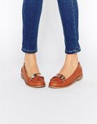 Miss Kg Nissa Bar Loafers - Tan