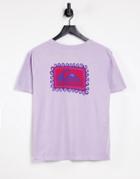 Quiksilver Standard T-shirt In Lilac-purple