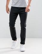 Bershka Skinny Jeans In Black - Black