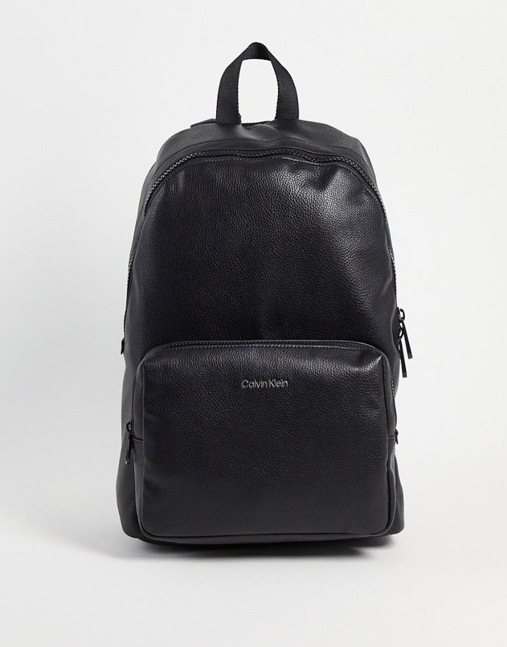 Calvin Klein Classic Backpack In Black