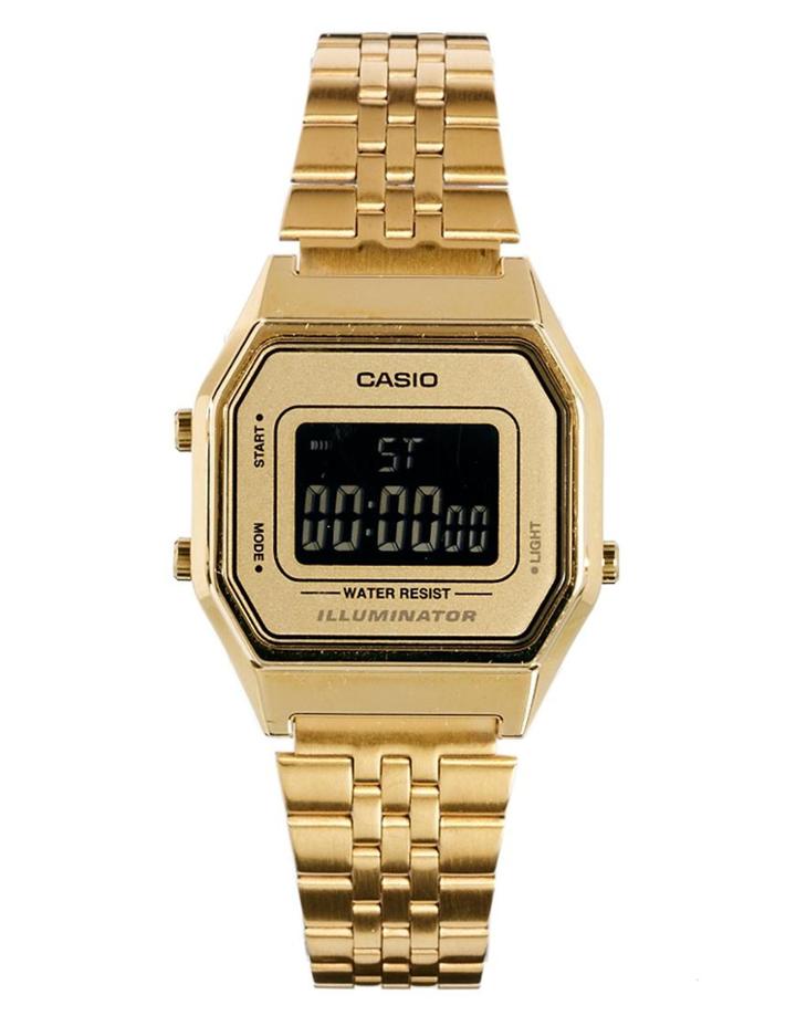 Casio La680wega Mini Digital Gold Watch