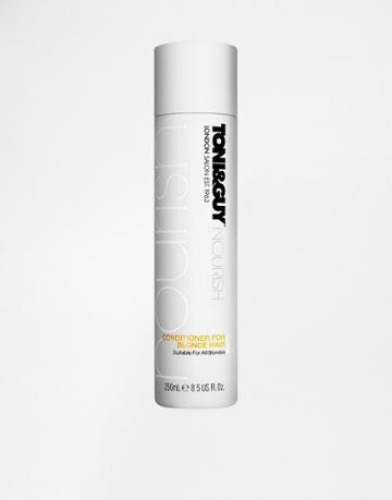 Toni & Guy Conditioner For Blonde Hair 250ml - Clear