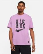 Nike Oversized Fit Graphic T-shirt In Pale Purple