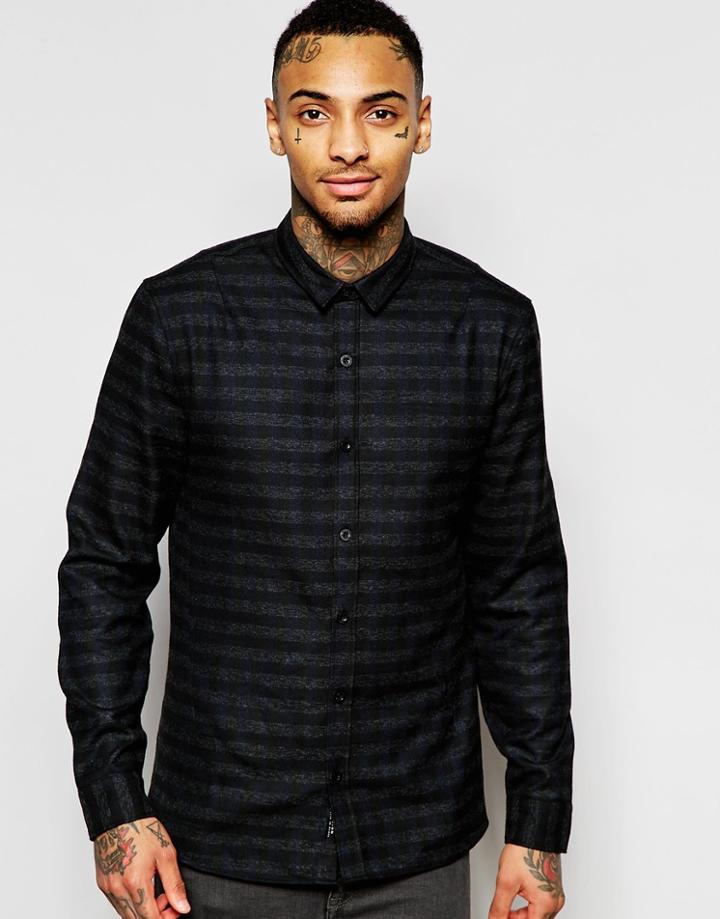 Religion Check Shirt - Blue