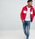 Good For Nothing Windbreaker In Red With Side Stripe Exclusive To Asos - Red