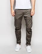 G-star Chinos Bronson 3d Slim Fit Stretch Twill In Carbid - Carbid