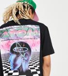Collusion Atom T-shirt In Charcoal-gray
