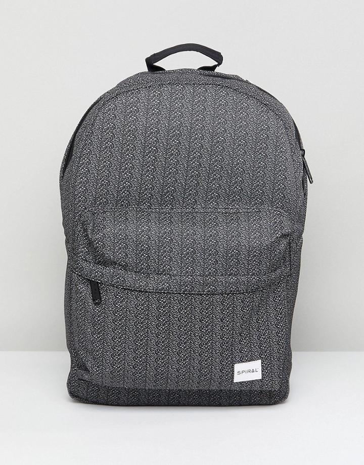 Spiral Static Backpack - Black