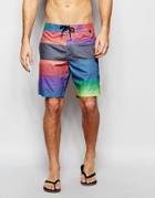 Billabong Tribong Lo Tides Faded 18 Inch Board Shorts - Multi
