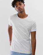 Weekday T-shirt In White - White