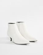 New Look Kitten Heel Boot - White
