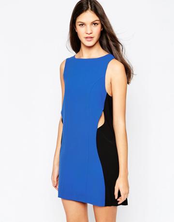 Style Stalker Where The Party At Dress - Blue