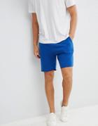 Pull & Bear Jersey Shorts In Blue - Blue
