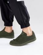 Adidas Originals Stan Smith Primeknit Sneakers In Green Bz0120 - Green