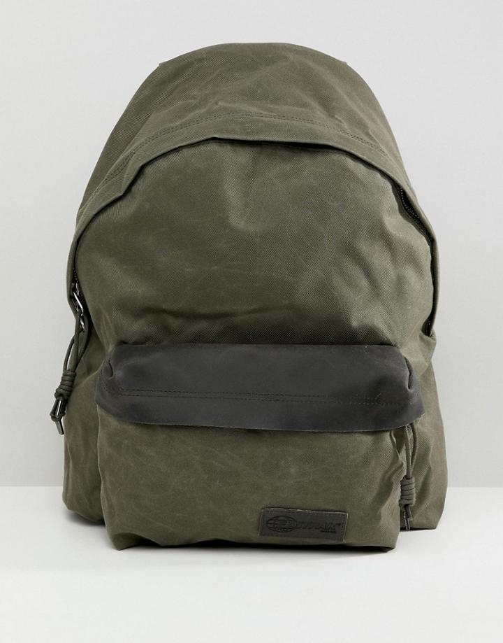 Eastpak Padded Pak'r Axer Moss Backpack - Green