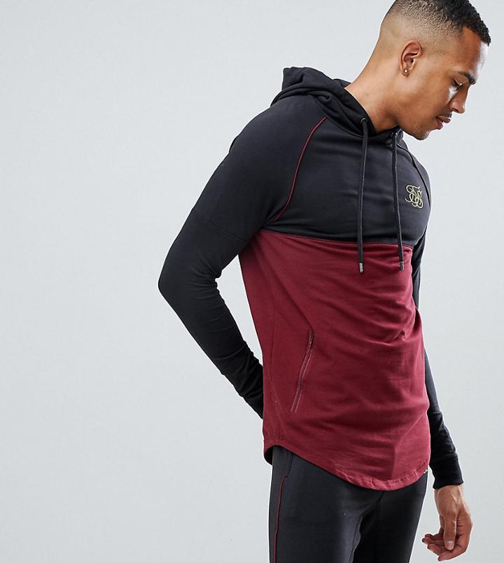 Siksilk Hoodie In Black Exclusive To Asos - White