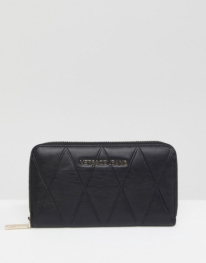 Versace Jeans Quilted Purse - Black
