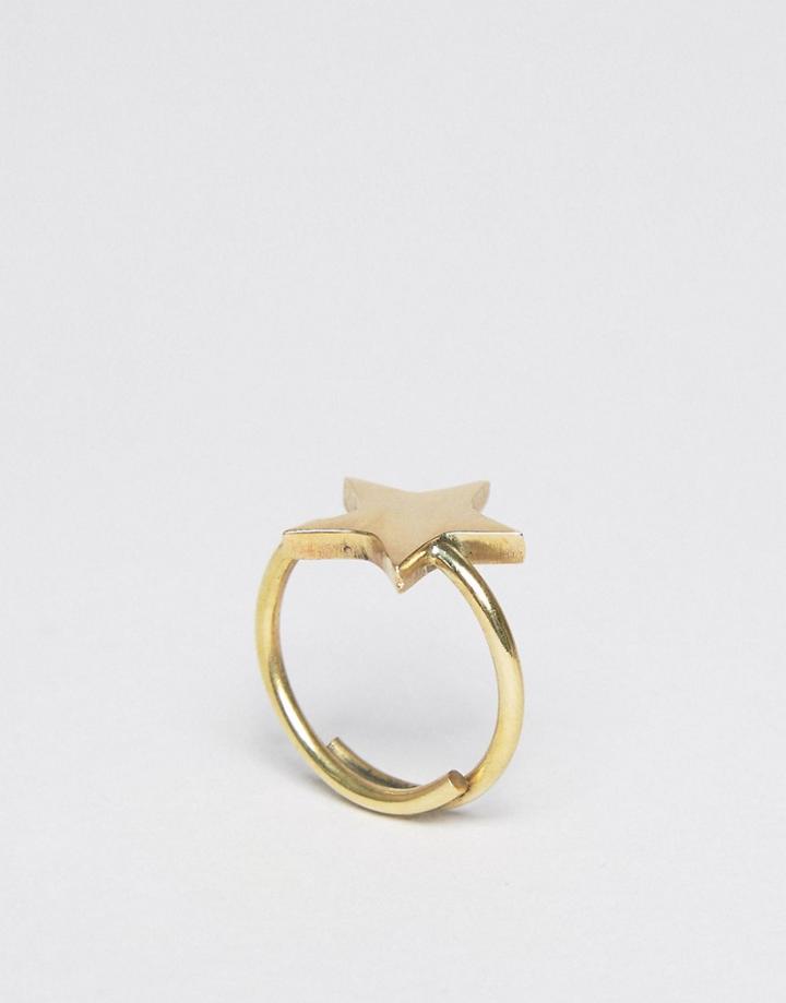 Made Gold Star Ring - Gold