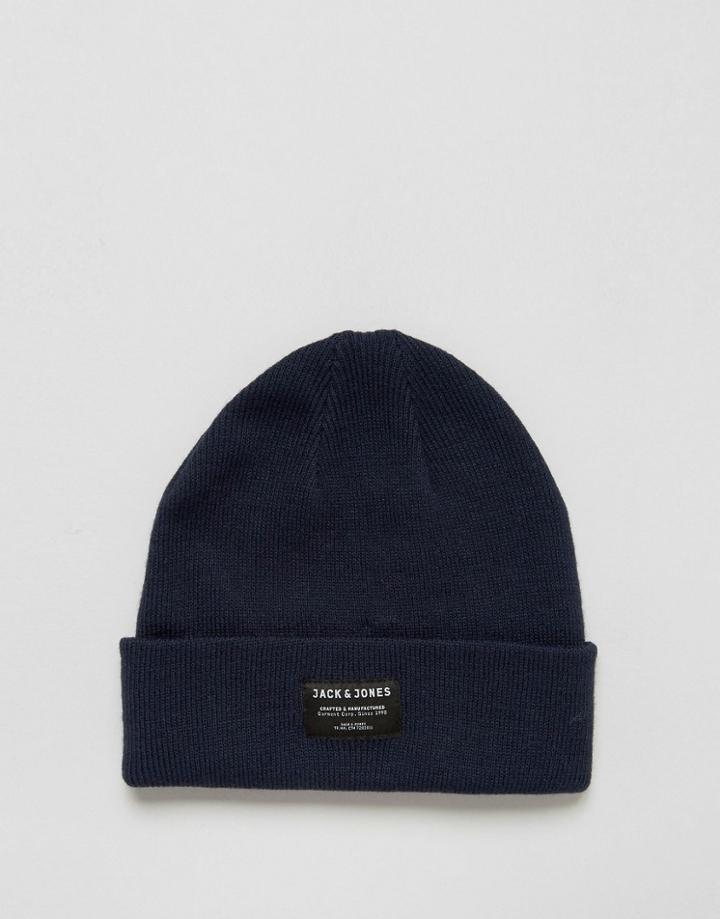 Jack & Jones Beanie Dna - Navy
