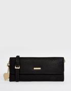 Marc B Clutch Purse With Optional Strap - Black