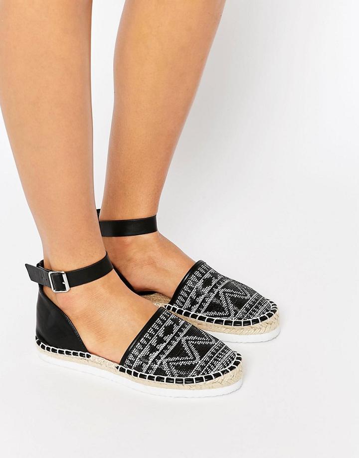 Asos Jacker Two Part Espadrilles - Multi