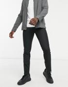 French Connection Skinny Fit Formal Pants-black