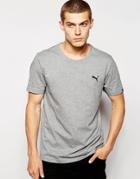 Puma Logo T-shirt - Gray Marl